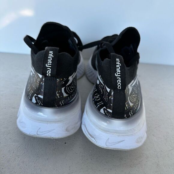 Nike React Infinity Woman's Running Shoe Red / Black Size 9,5 CQ7331-993 - Picture 5 of 8